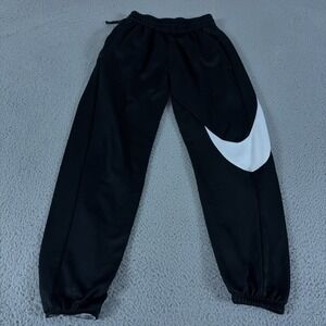 Nike Sweatpants Mens Small Black Taper Basketball Training Dri-Fit Jogger Therma